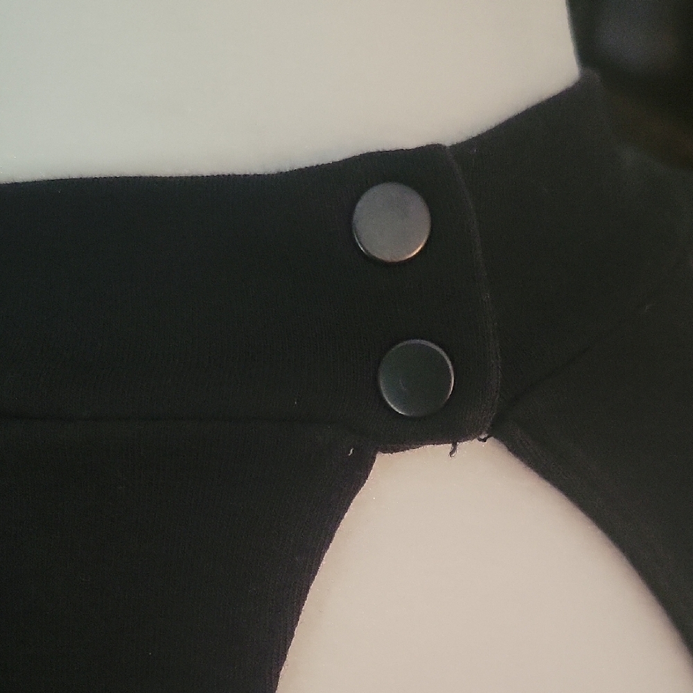 Talula Black Long Sleeve Bodysuit - Picture 3 of 3